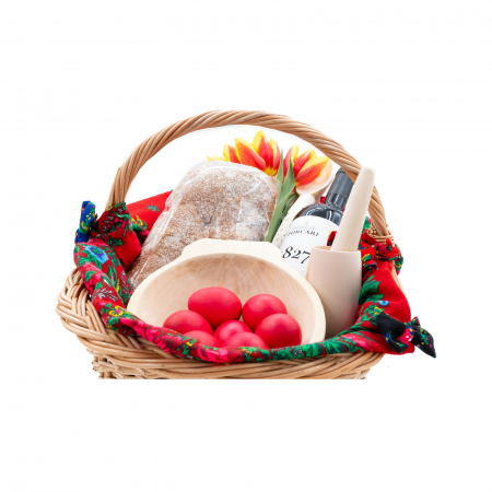 Produse din Cupru - Cos Cadou de Paste "Tradiții Handmade și Delicii Pascale" 3