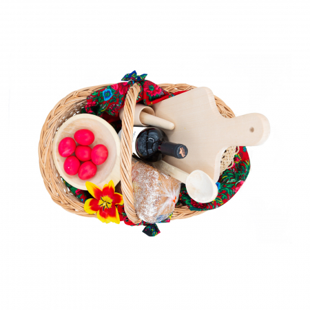 Cos Cadou de Paste "Tradiții Handmade și Delicii Pascale" 4 [1]