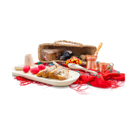 Cos Cadou de Paste "Tradiții Handmade și Delicii Pascale" 5 [1]