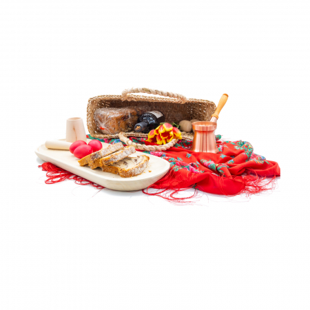 Produse din Cupru - Cos Cadou de Paste "Tradiții Handmade și Delicii Pascale" 5