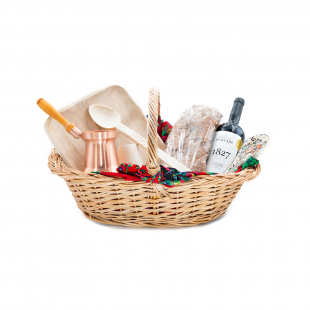 Produse din Cupru - Cos Cadou de Paste "Tradiții Handmade și Delicii Pascale" 6