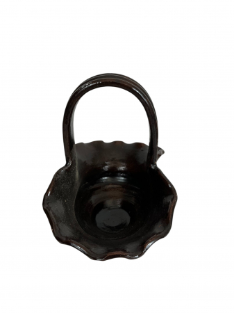 Coș din ceramică neagră de Corund – decor tradițional sau cadou inspirat [3]