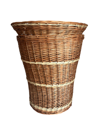 Produse din Rachita, Papura, Paie - Coș înalt din răchită- Prezentare Marfa Market