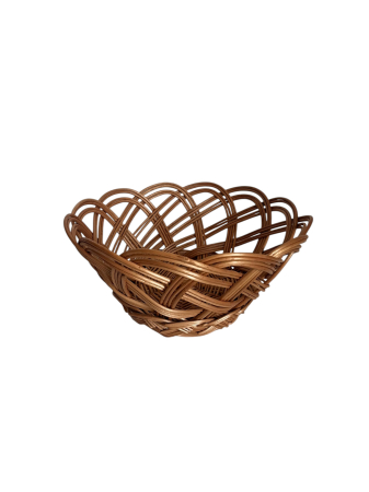 Cosuri din Rachita, Papura si Panusa - Cos Rotund din Rachita- 27 cm