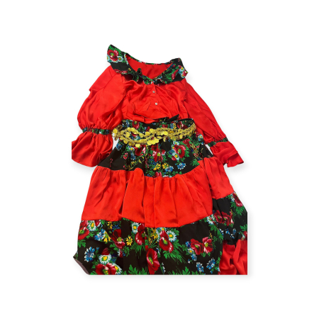Accesorii - Costum tradițional damă cu bănuți și motive Romani