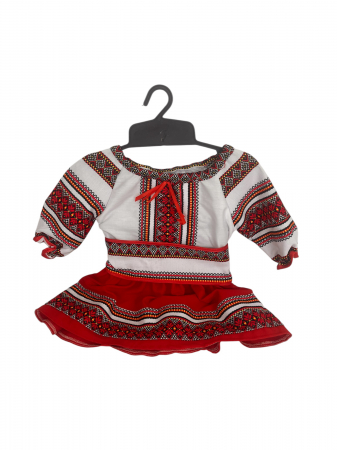 Fashion si Bijuterii - Costum Tradițional Românesc pentru Fetițe – Eleganță și Autenticitate