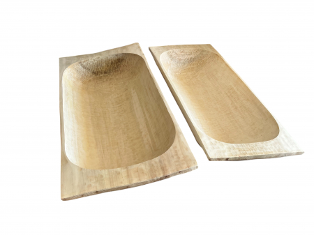 Covată Mare din Lemn Masiv de Salcie – Sculptată Manual dintr-o Singură Bucată [2]