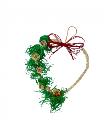 Valentine's Day - Inima Impletita Manual din Panusa- 30 CM