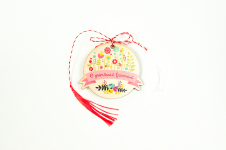 Martisor din lemn, pictat [1]
