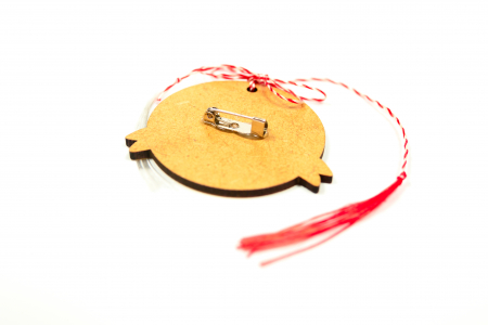 Martisor din lemn, pictat [4]