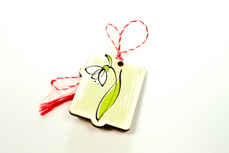 Martisor din lemn, pictat [2]