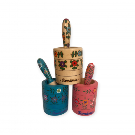 Mojar de usturoi pictat manual, Romania [1]