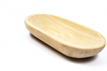Vas Oval din Lemn, 30 cm [3]