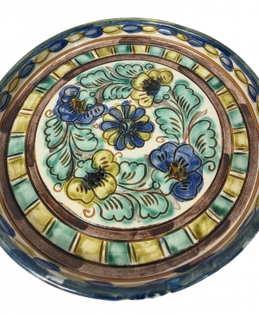 Platou Rotund din Ceramica de Corund, Pictat Manual- 22 cm [2]