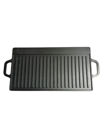 Produse din Cupru - Plită grill din fontă cu două fețe – Gătit tradițional, arome autentice