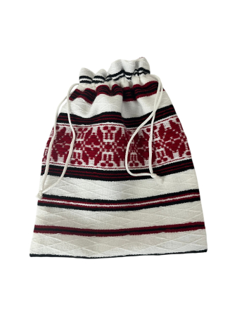 Cadouri de Sarbatori - Săculeț textil țesut manual-artizanat