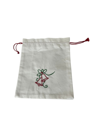 Săculeț textil țesut manual cu broderie [1]