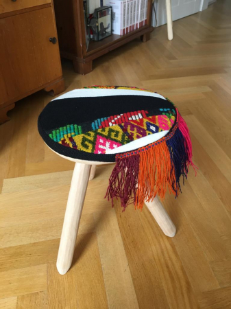 Scaun din lemn, Colectia Woggie Sez Franjuri [9]