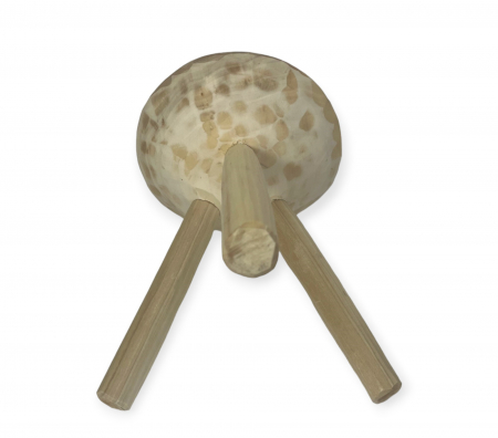 Scaun Rotund din Lemn, 22 cm [3]