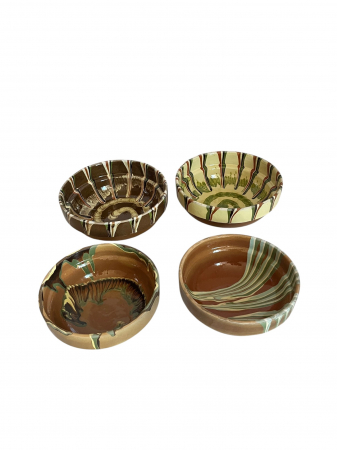 Set 4 Străchini din Ceramică de Horezu– tradiție și eleganță la fiecare masă [1]