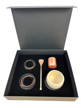 Cadouri de Sarbatori - Set cadou „Dar din Meșteșug” – Cupru & Ceramică | Cadou tradițional românesc pentru ea și el