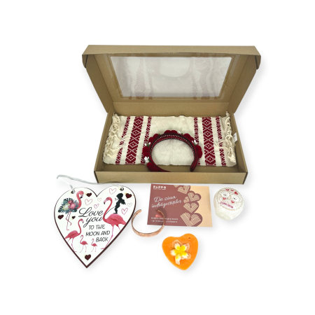 8 Martie - Set Cadou- Placuta cu Mesaj