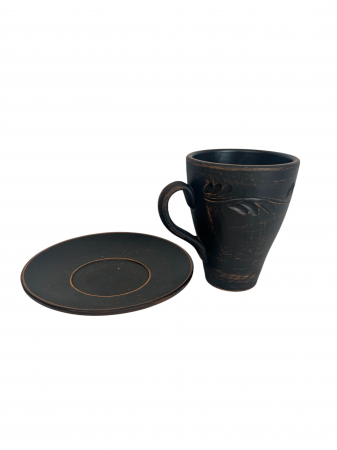 set-carafa-cu-capac-si-4-cescute-din-lut-confectionate-manual [6]