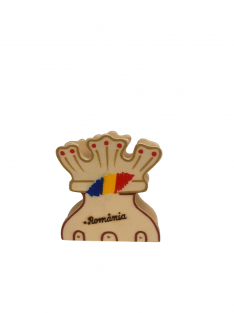 Cadouri de Sarbatori - Suport pentru șervețele din lemn, pictat și pirogravat manual