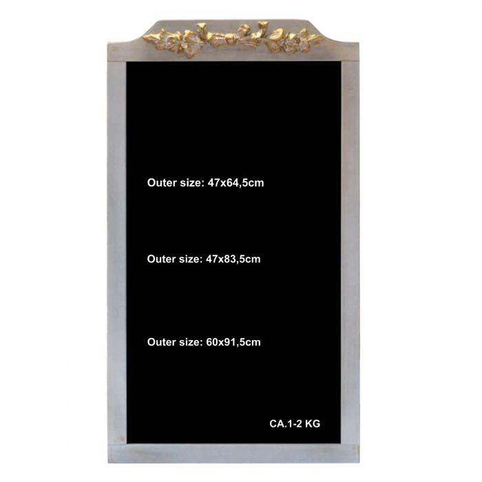 White decorated hanging chalkboard [1]