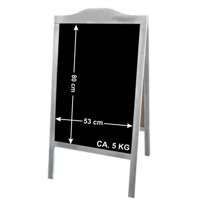 White chain stopper 118x61cm with logo [1]