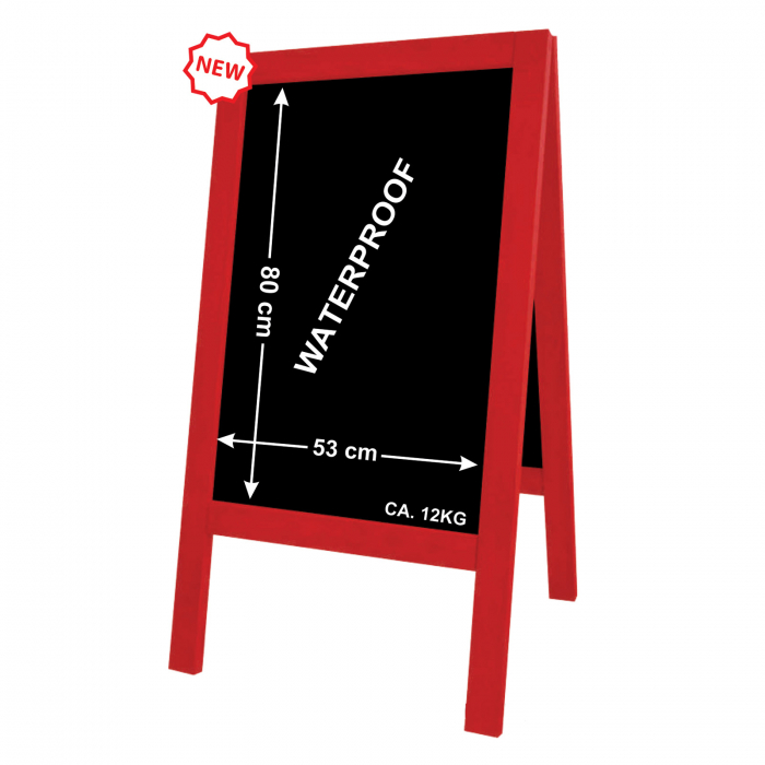 Chain stopper 118x65cm red, waterproof [1]