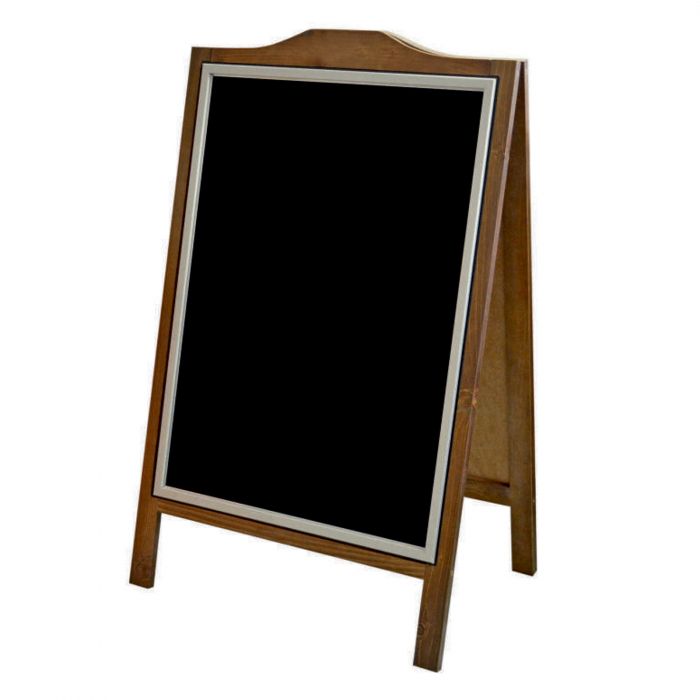 Chain stopper 115x70cm with logo + A1 poster support [1]