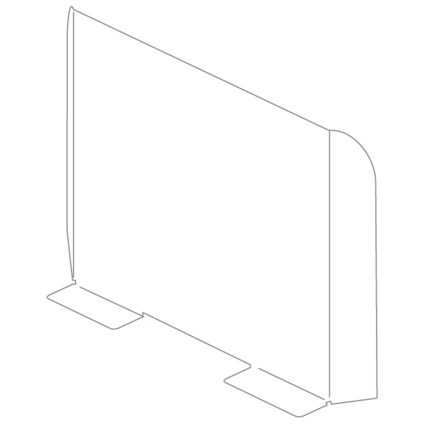 Ecran de protectie a angajatilor  H 68 x L 68 CM [1]