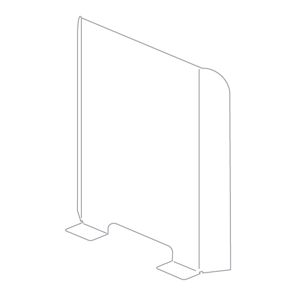 Sisteme de protectie a angajatilor H 95 x L 55 CM [2]