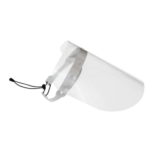Folding visors with blue or pink frame [1]