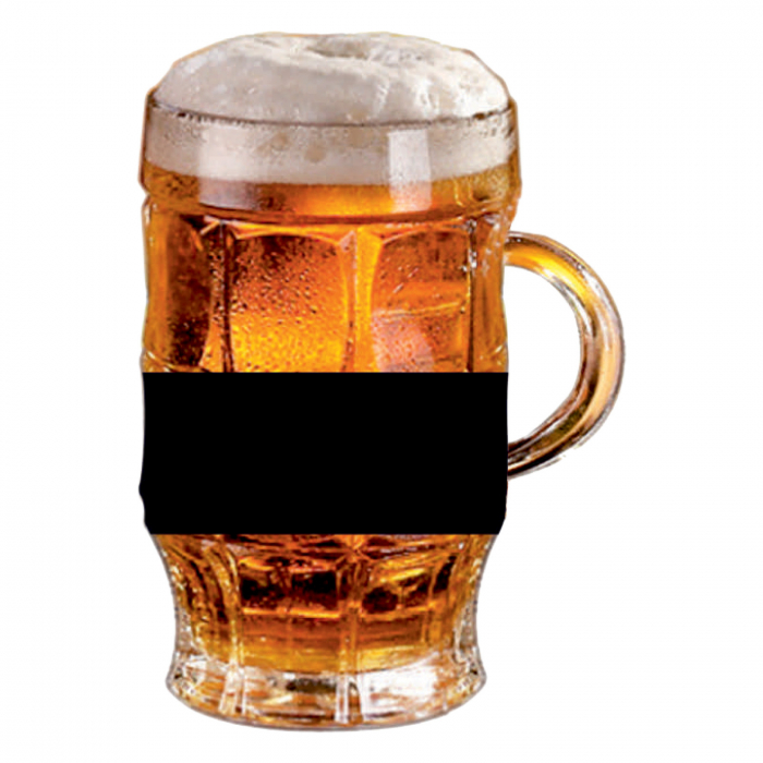 "Beer" shaped Hanging chalkboard 60x42cm [1]