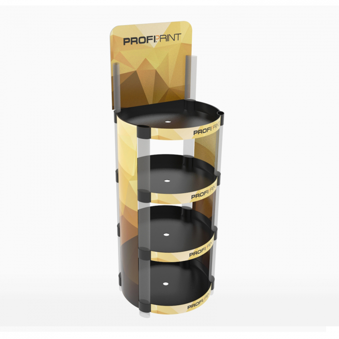 Oval plastic display [3]