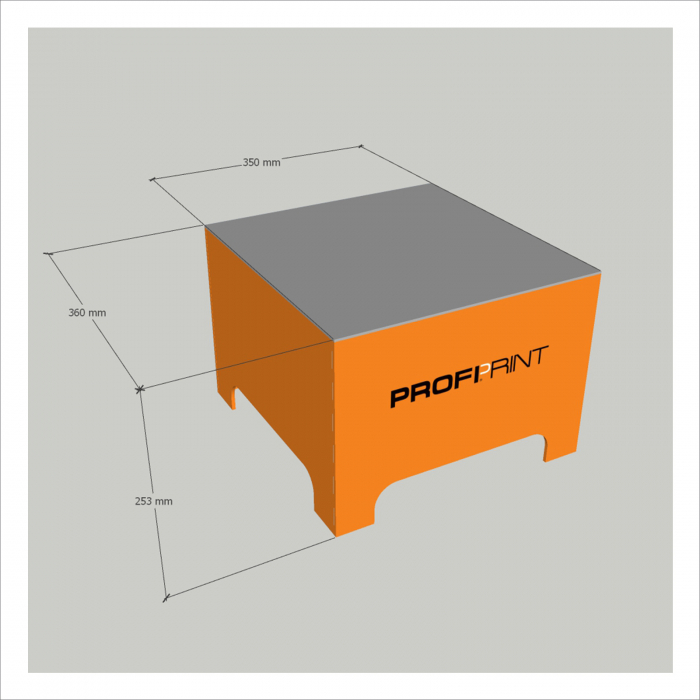 Standing Display Unit Support Bin [3]
