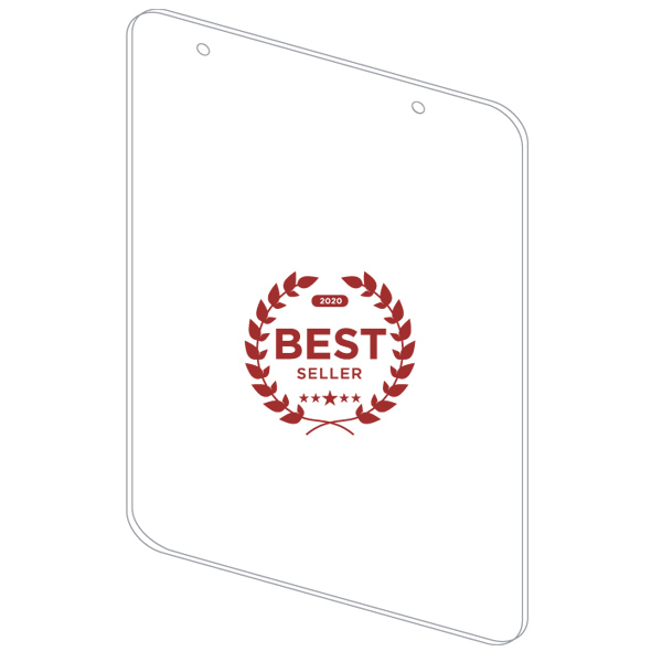 Suspended protection plate L 66 x H 99 CM [1]