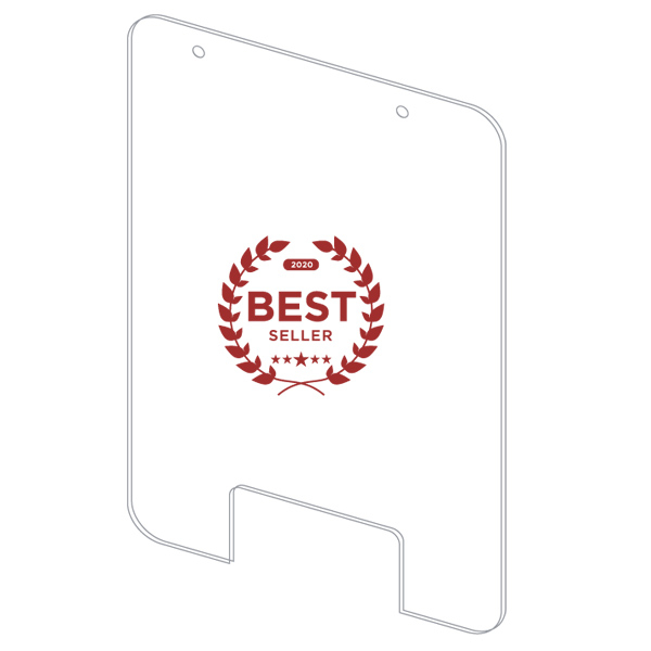 Suspended protection plate L 66 x H 99 CM [2]