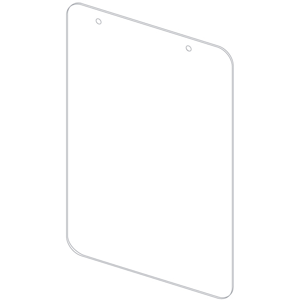 Placa de protectie suspendata L 75 x H 99 CM [1]