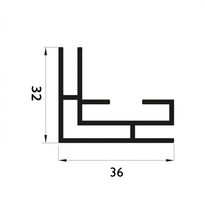Textile Frame - 32mm profile [3]