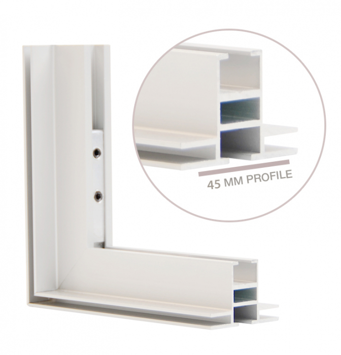 Textile Frame - 45mm Double profile [2]