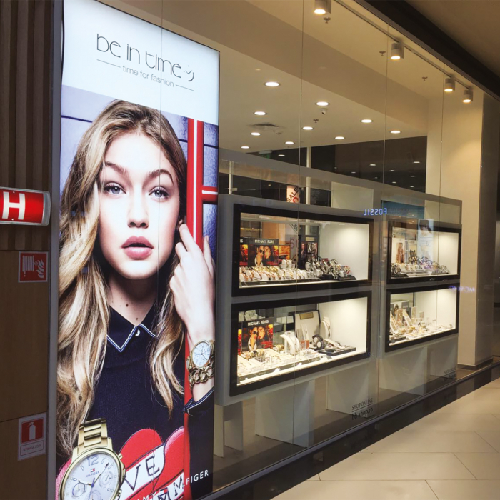 Textile Lightbox - 120mm Double sided profile [1]