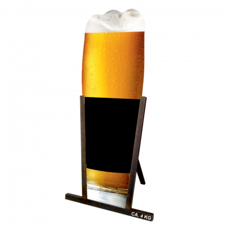 People Stopper Lemn - "Beer" shaped A-board 155x60cm