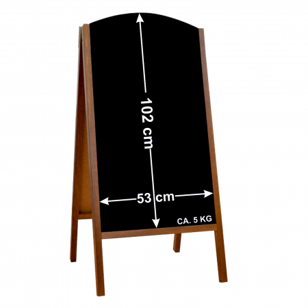 People Stopper Lemn - Exchangeable board stopper 130x61cm