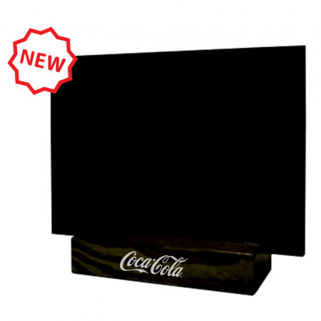Display dubla fata blackboard - Landscape double-sided tabletop A4