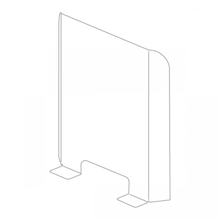 Sisteme de protectie a angajatilor H 95 x L 55 CM [2]