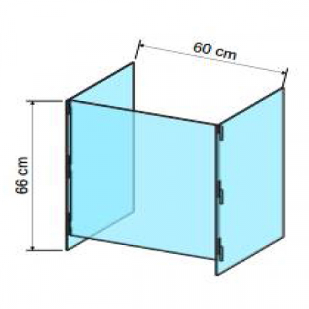 Ecran protector detasabil - Ecran protector detasabil L 58 x D 29 x H 66