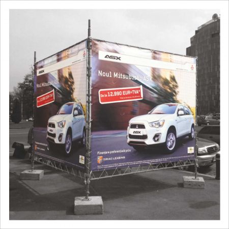 Bannere simpla fata - Frontlit Standard Banner